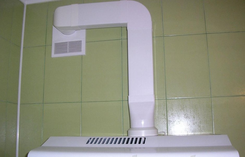 Вытяжная система вентиляции для кухонной вытяжки