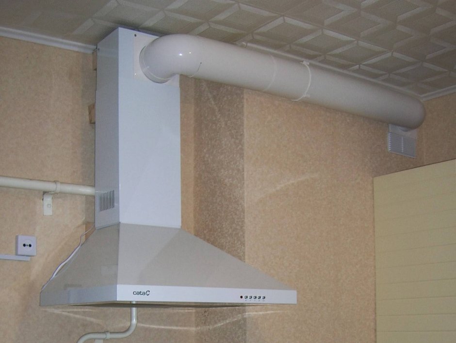 Кухонная вытяжка с выводом в вентиляцию 60 Teka c-63235-c