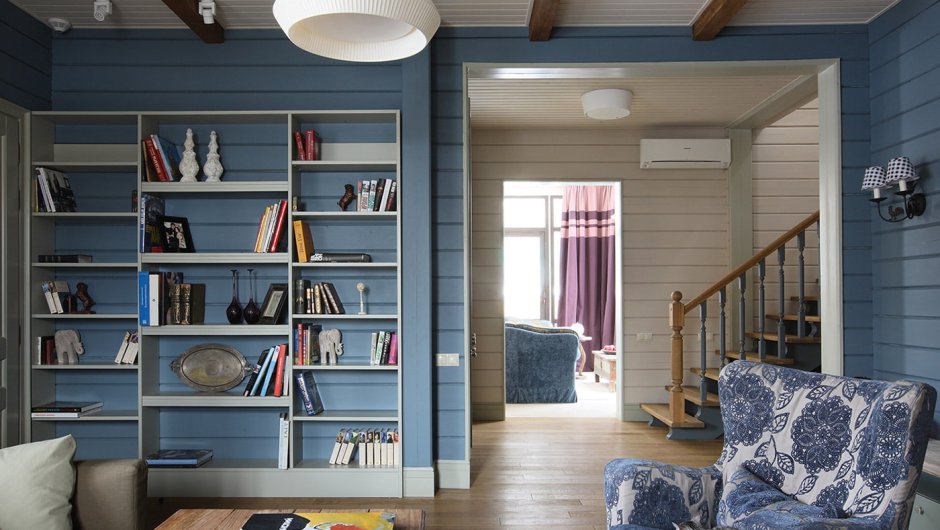 Деревянная вагонка в интерьере