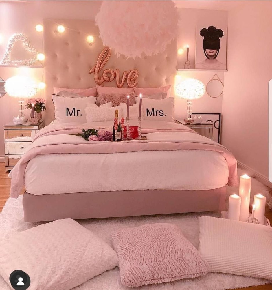 Красивая спальня для девушки