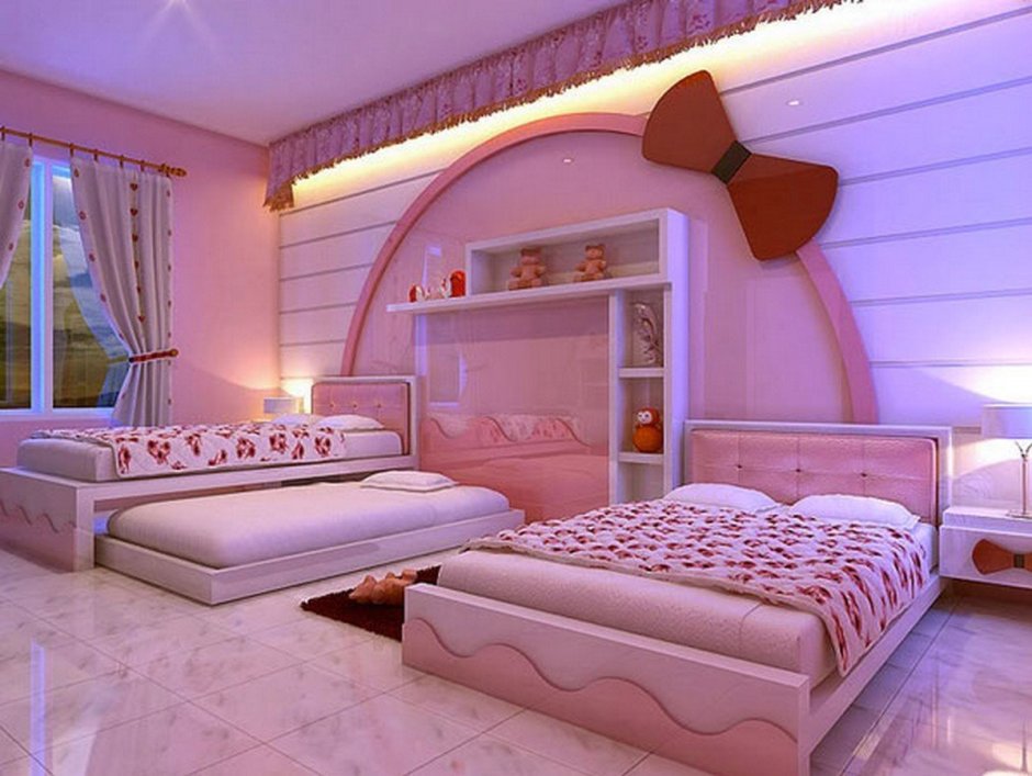 Самые красивые спальни для девочек