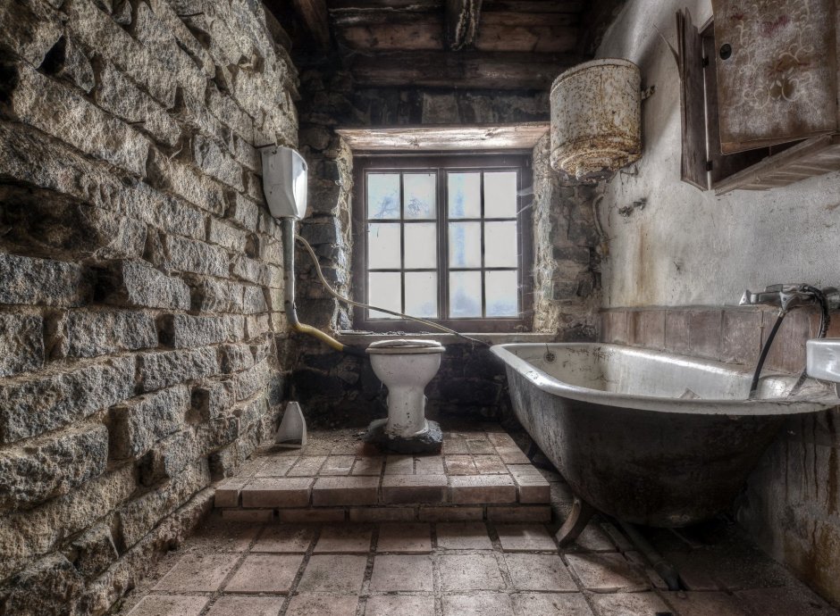 Старинная ванная комната