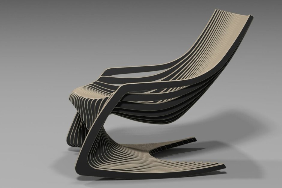 Кресло Kartell из ротанга