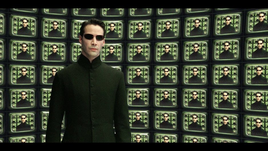 Матрица Нео у архитектора