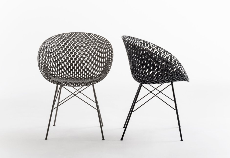 Кресло Динс Velvet Navy Blue