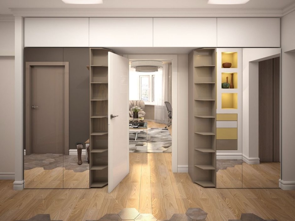 Шкаф с межкомнатной дверью