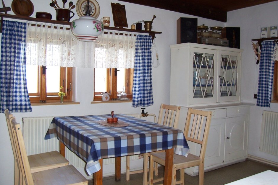 Кухня в деревенском доме