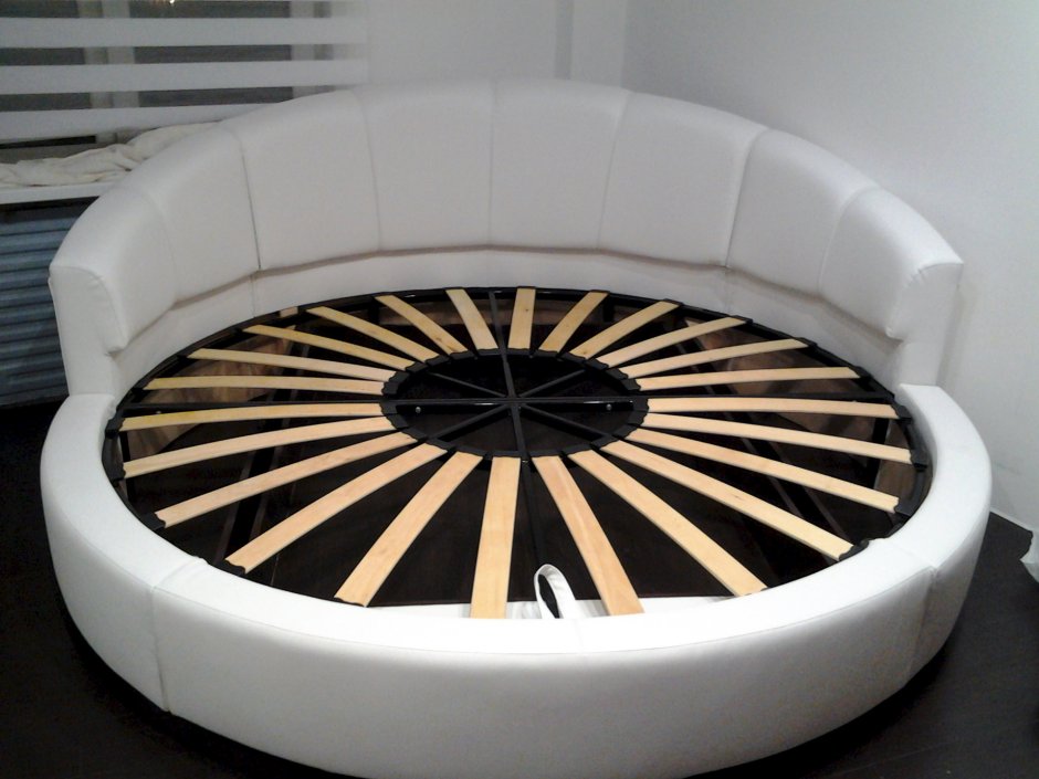 Круглая детская кровать в интерьере