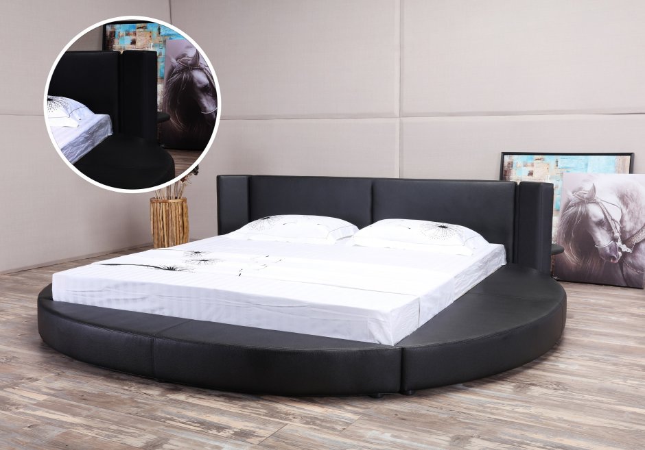 Кровать круглая для спальни