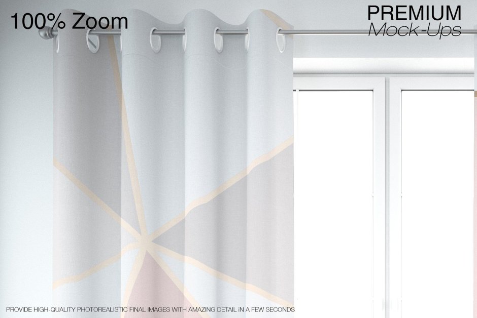 Шторы мокап