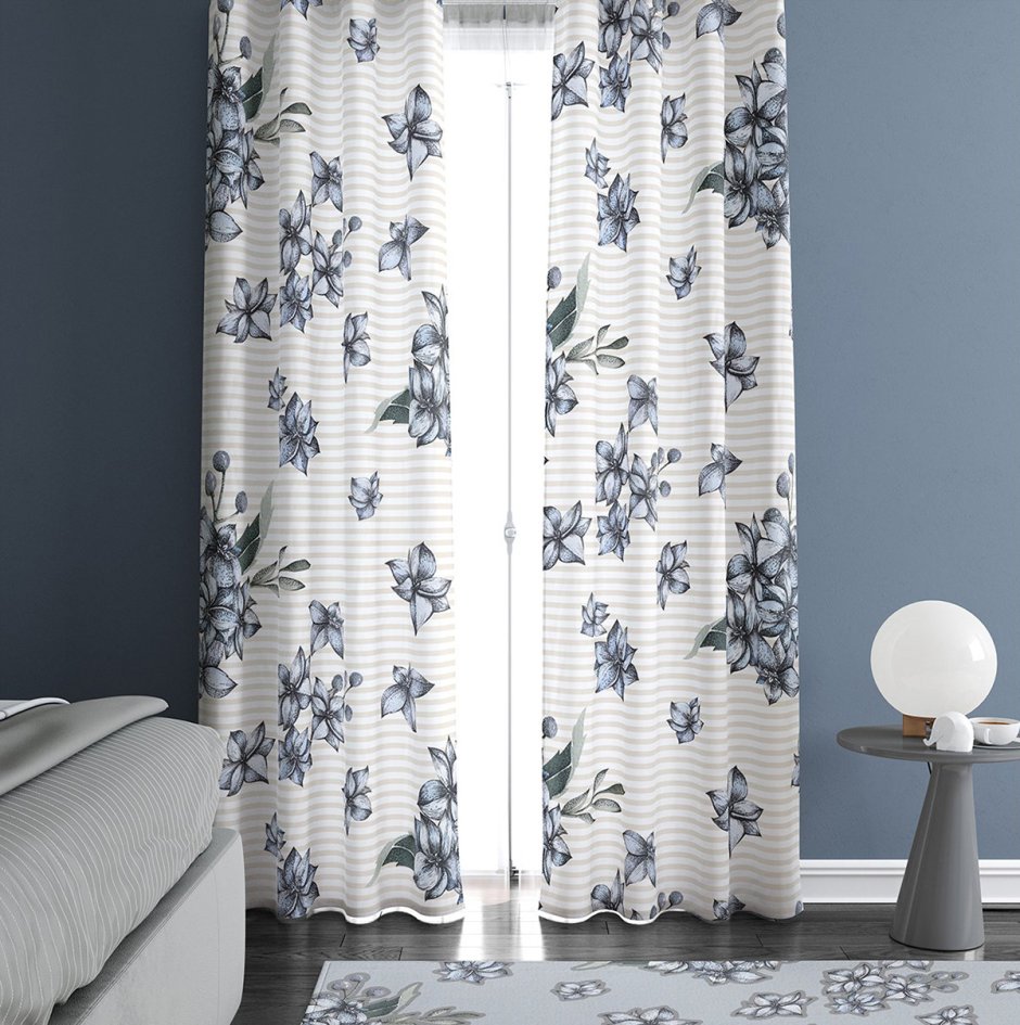 Мокап для штор и занавесок