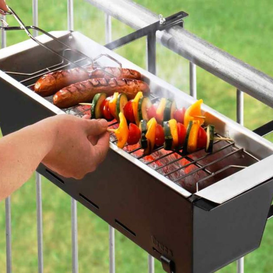 Мини мангал для балкона