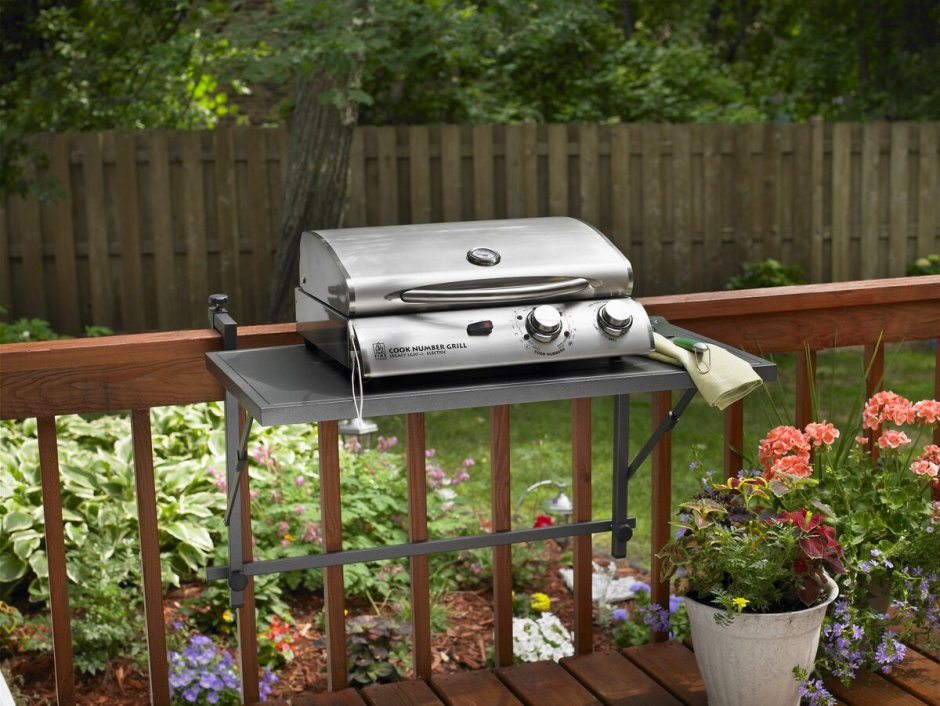 Барбекю электрическая для балкона