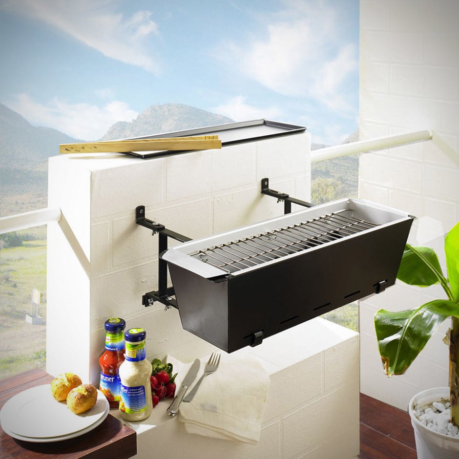 Барбекю на балконе