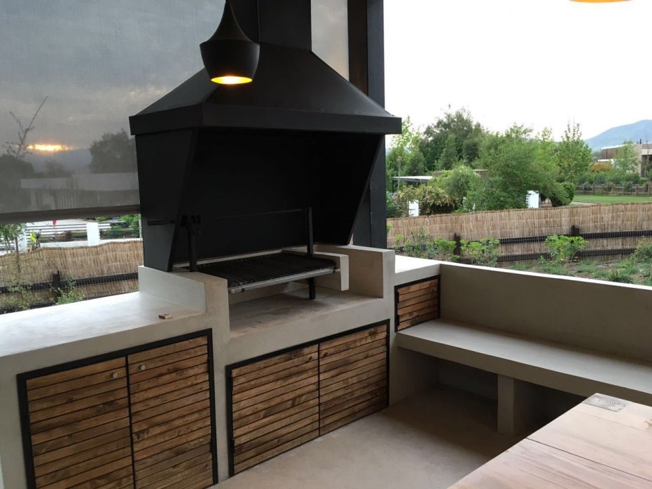 Барбекю в лоджии