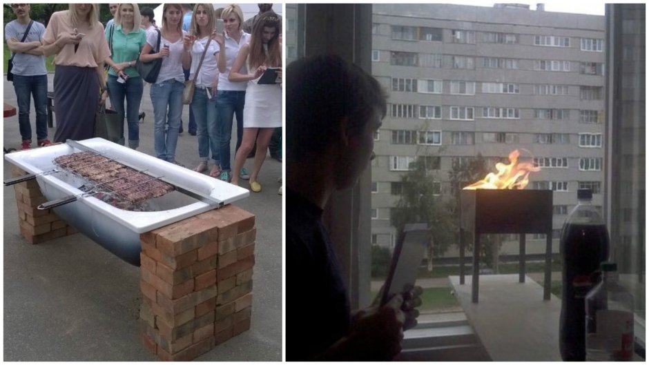 Барбекю-гриль для дачи