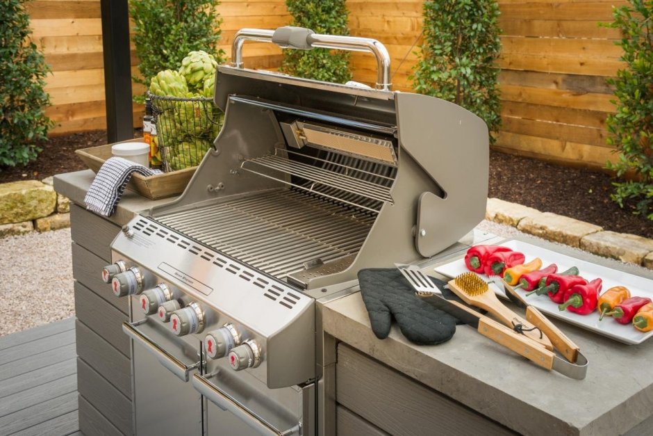 Гриль угольный CMI barbecue