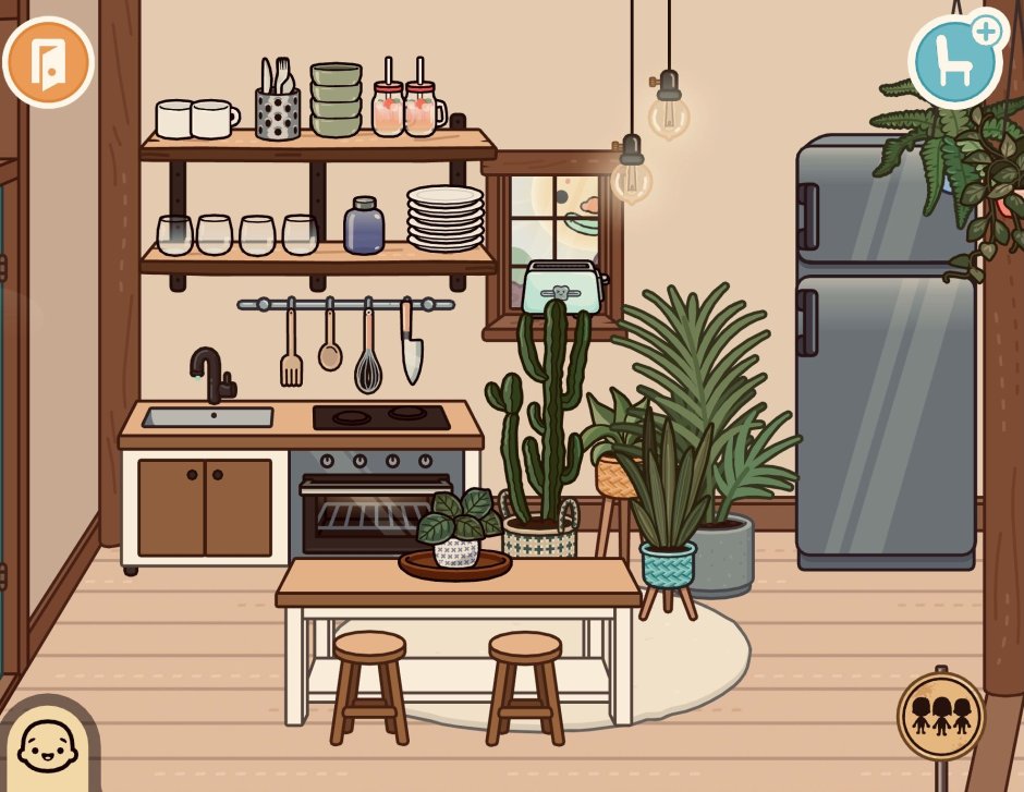 Toca World кухня