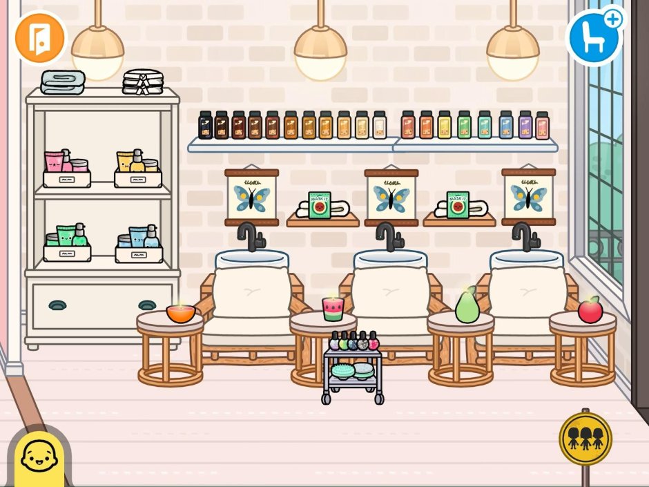 Тока бока комнаты красивые