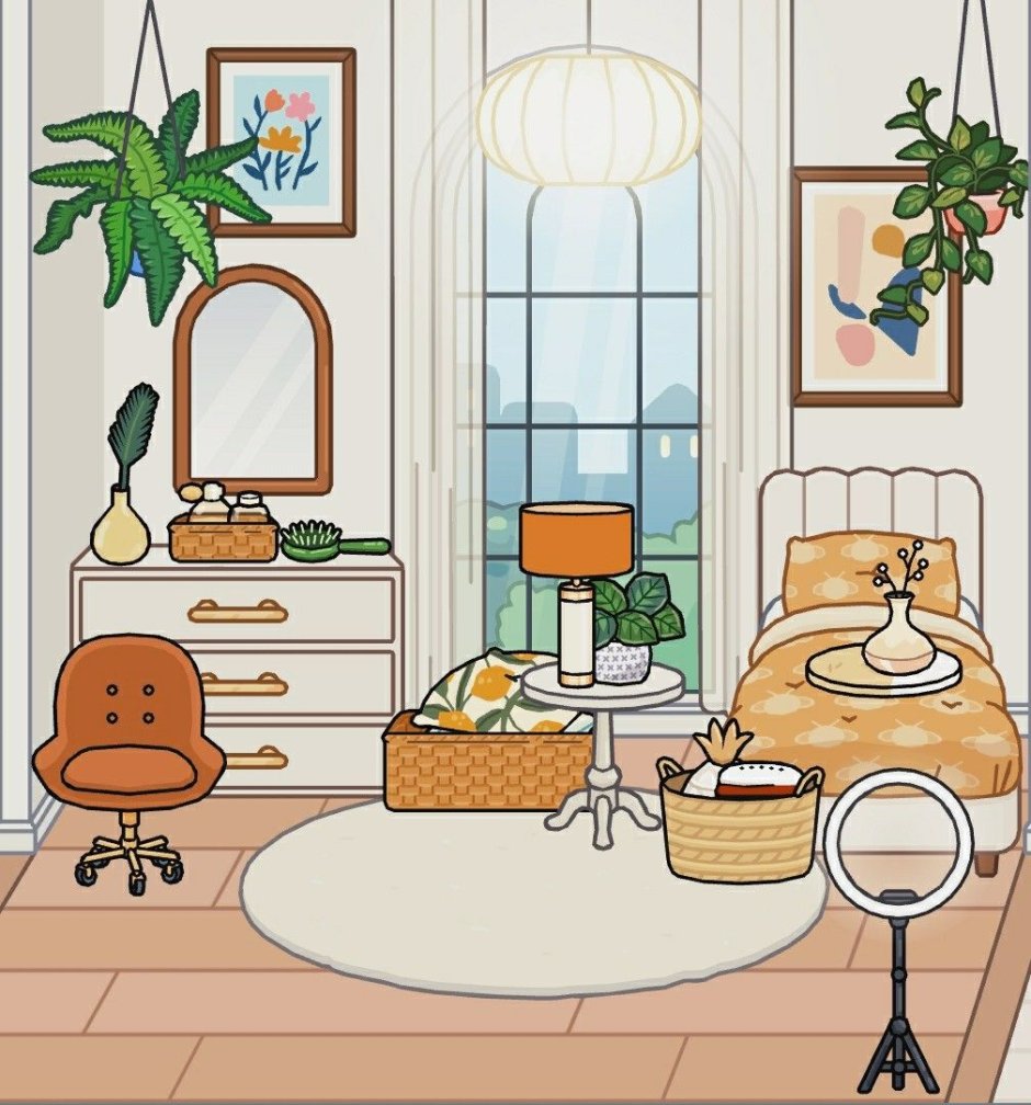 Toca boca комнаты