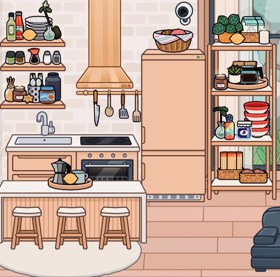 Идеи для обустройства кухни в тока бока