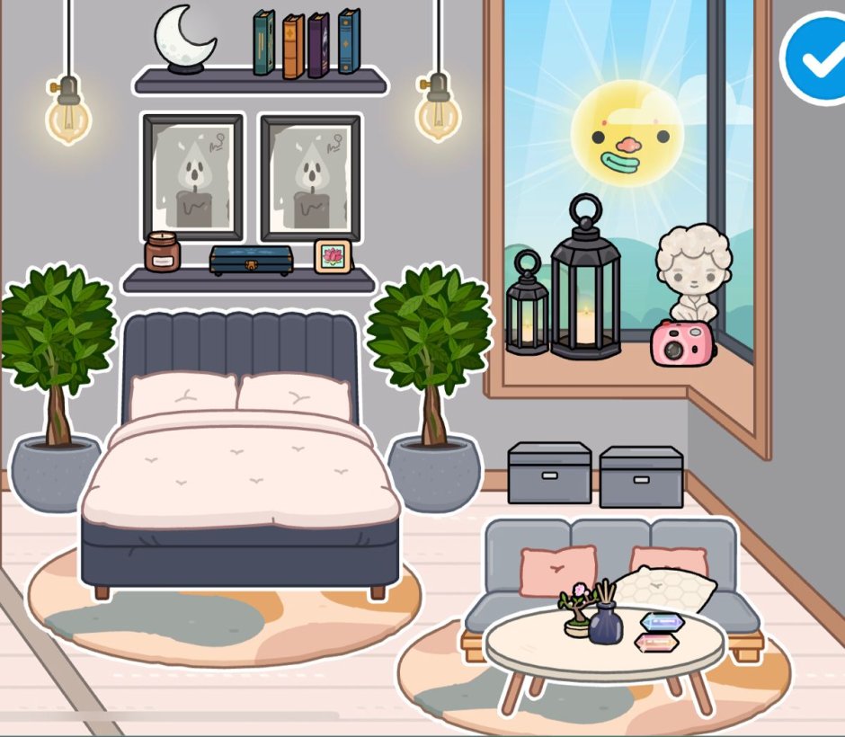 Идеи для комнат в тока бока