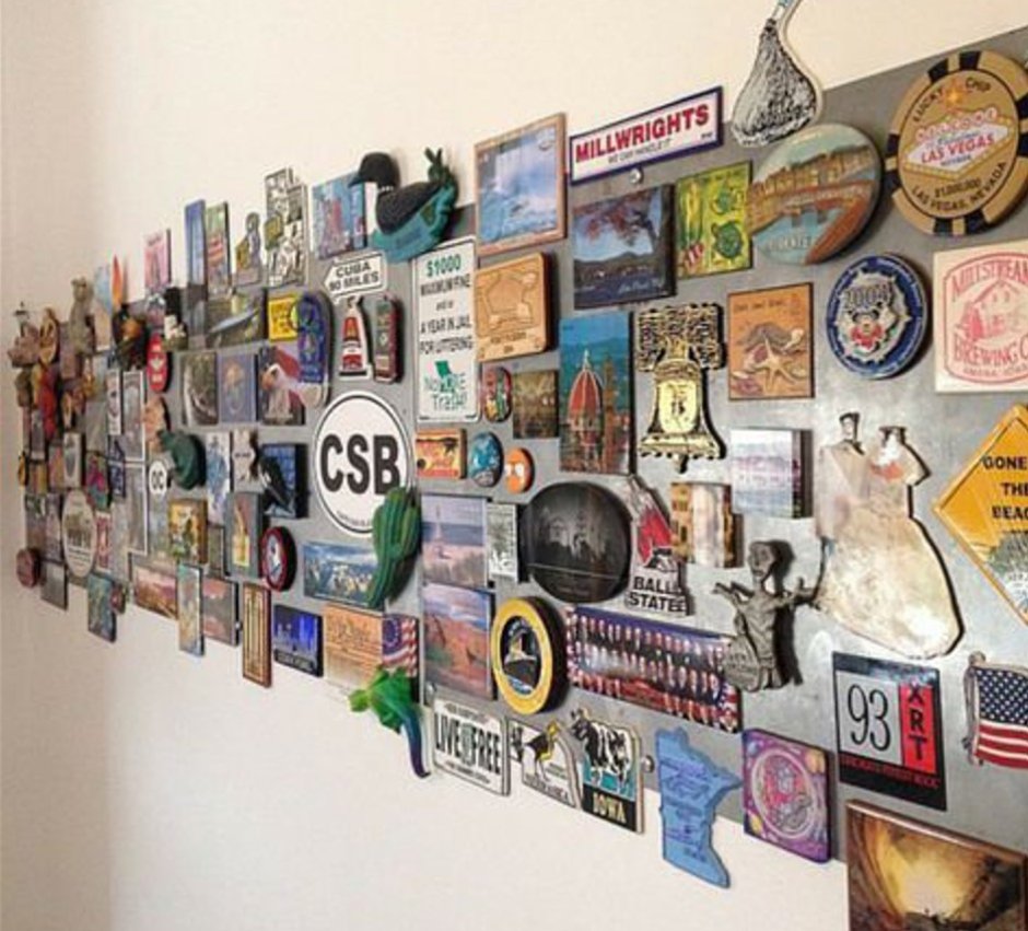 Магнитики в интерьере