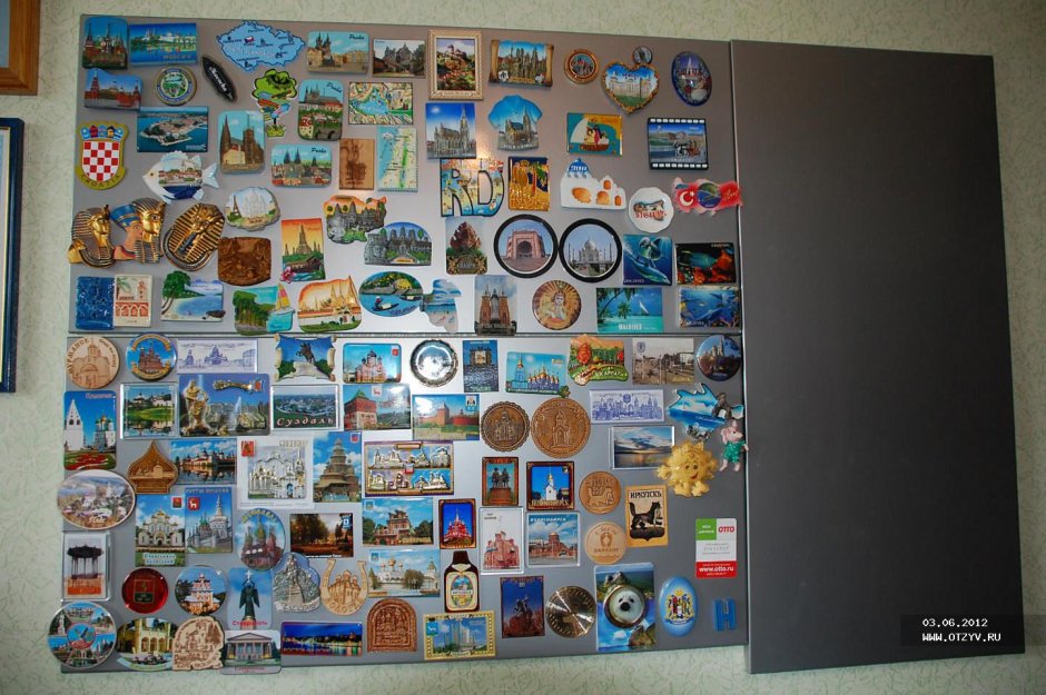 Магнитная доска для сувенирных магнитов