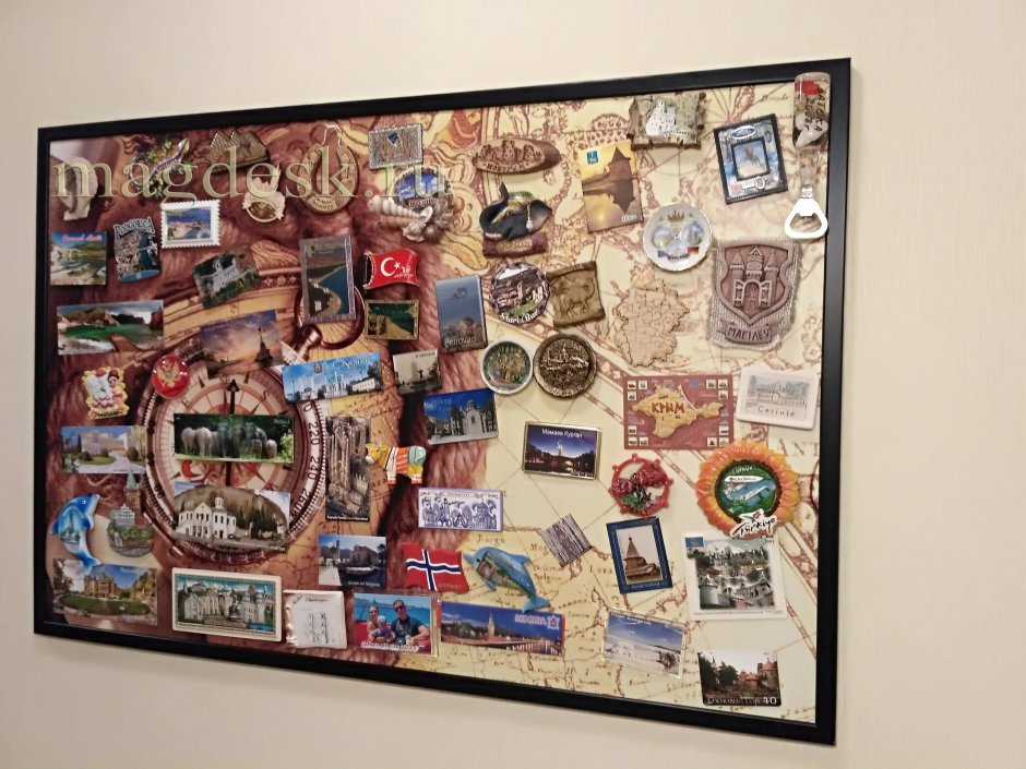 Доска для магнитов на стену