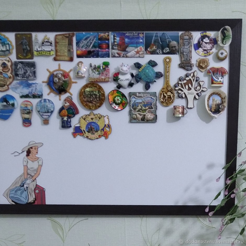 Доска для магнитов на стену