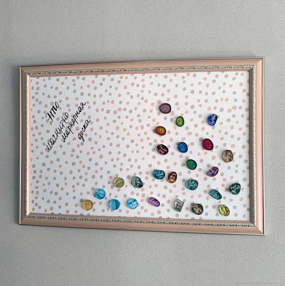 Доска для магнитов на стену