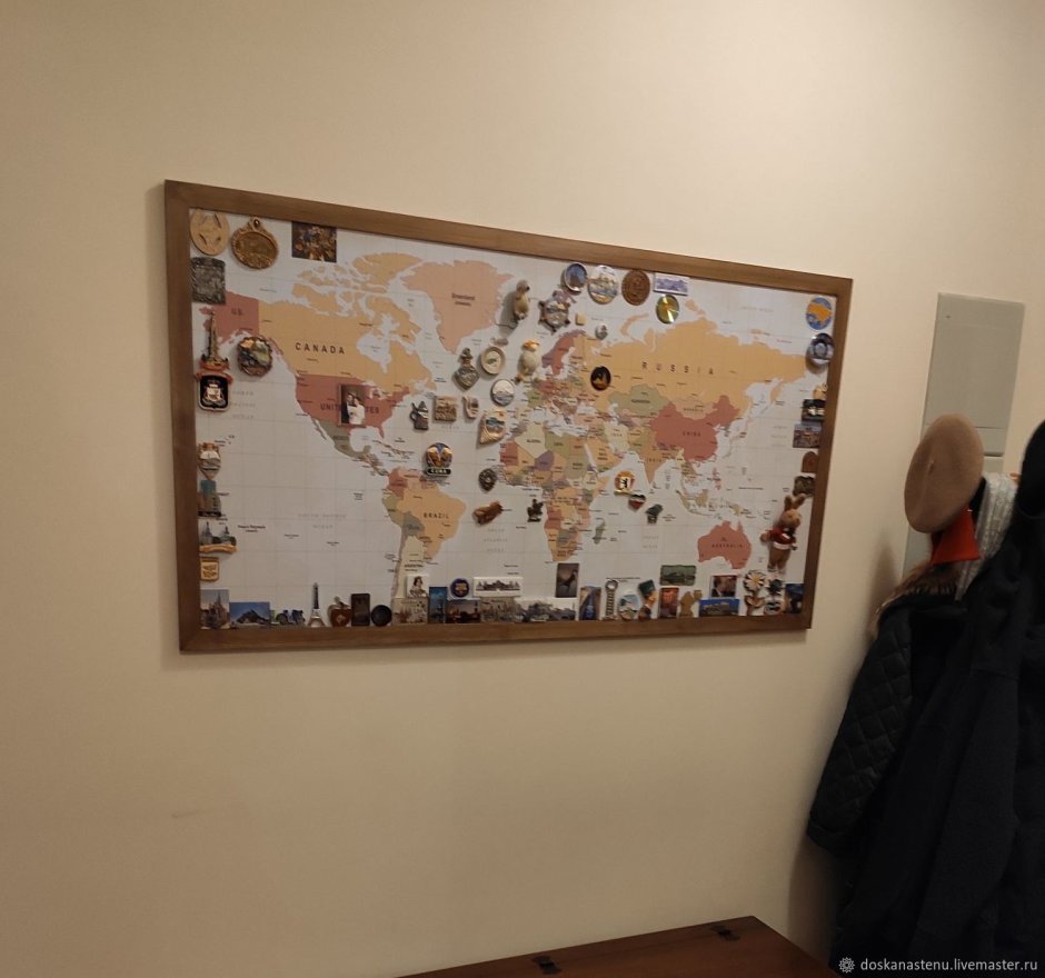 Доска для магнитов на стену