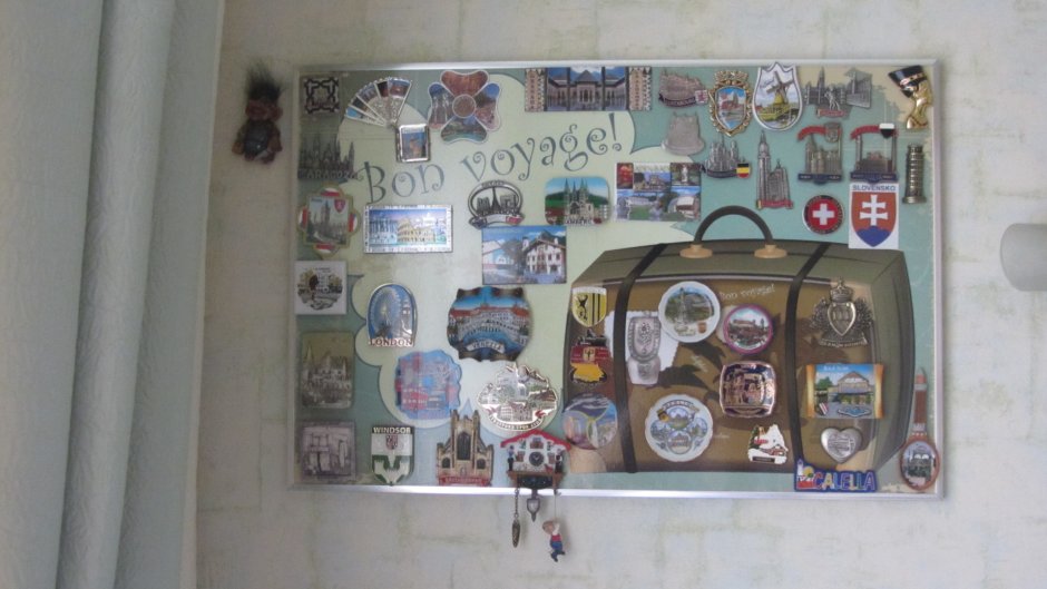 Доска для магнитов на стену