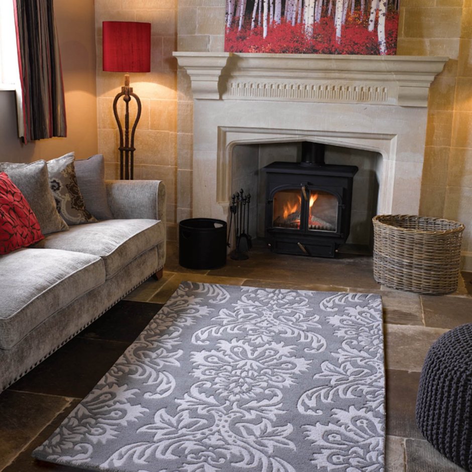 Классический ковер в интерьере