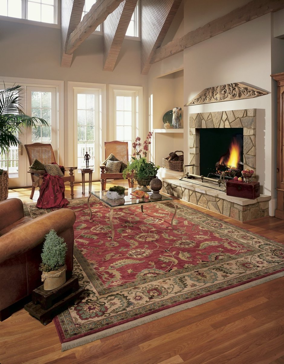 Ковер в интерьере