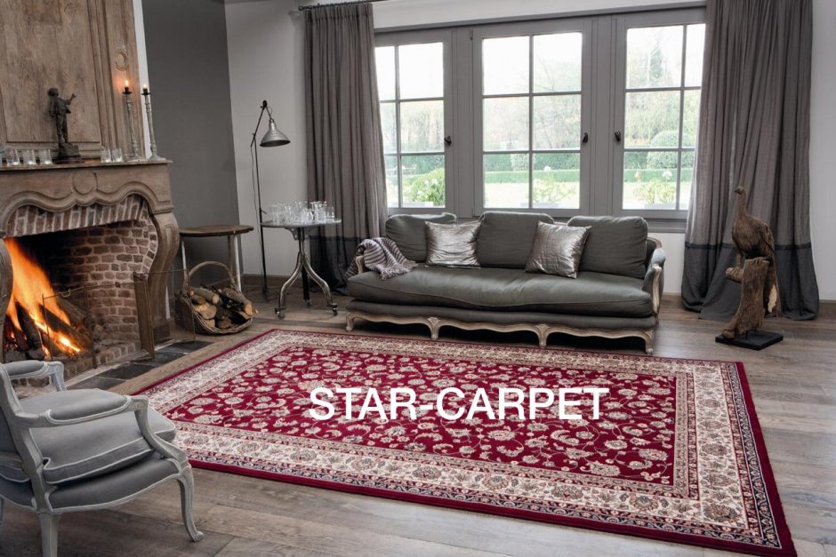 Ковры в интерьере гостиной