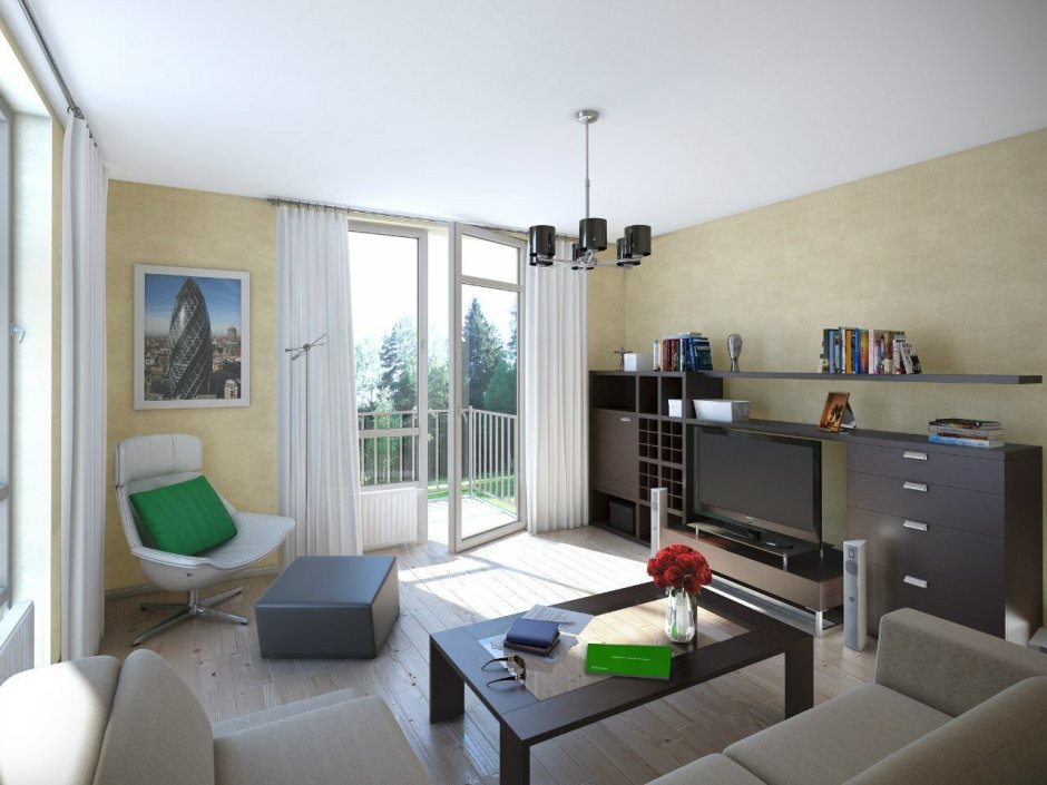 Интерьеры квартир по реновации