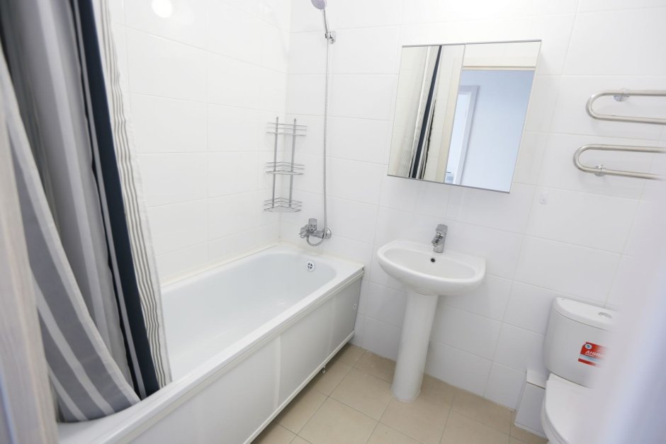 Отделка от застройщика ванная