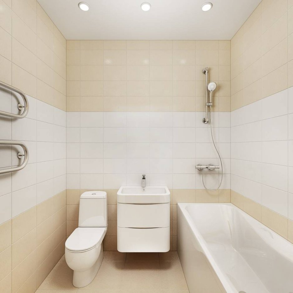 ЖК столичный Железнодорожный ванная