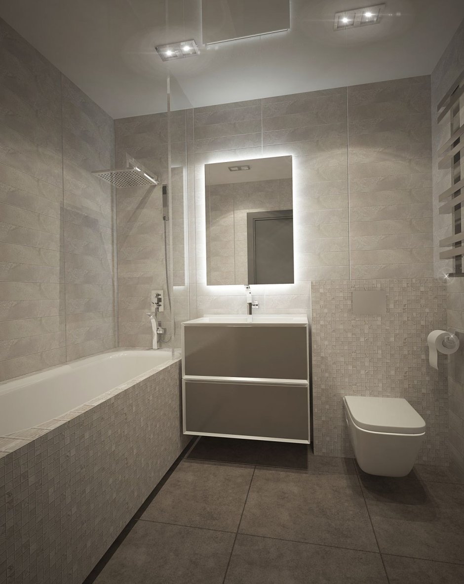 Ванная комната от застройщика