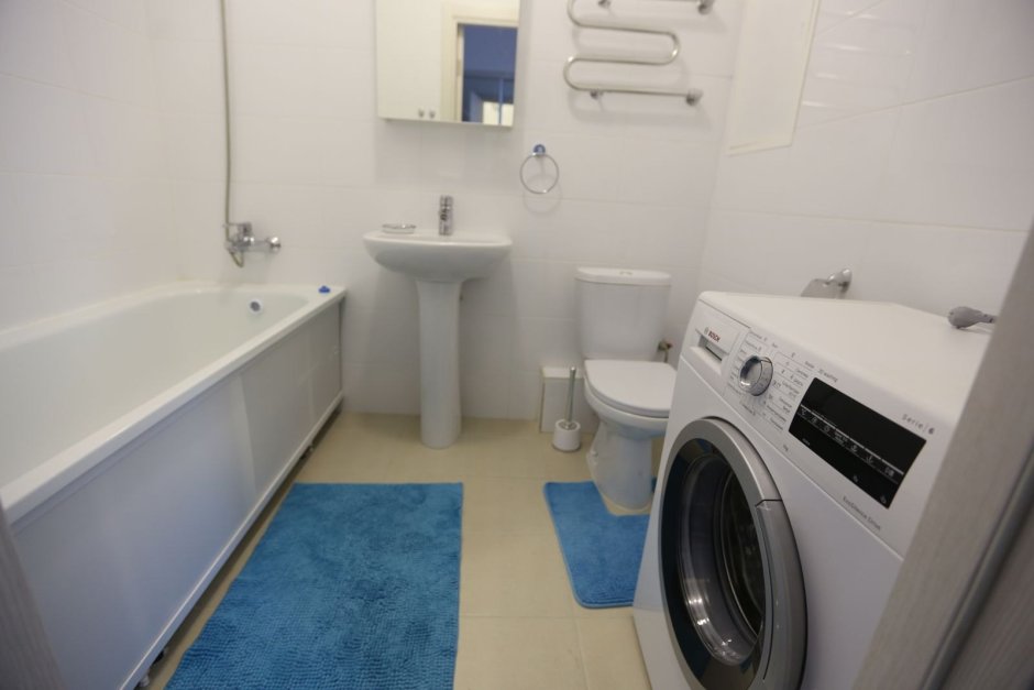 Ванная от застройщика