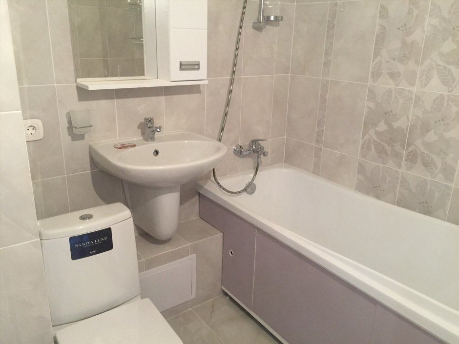 Туалет чистовая отделка