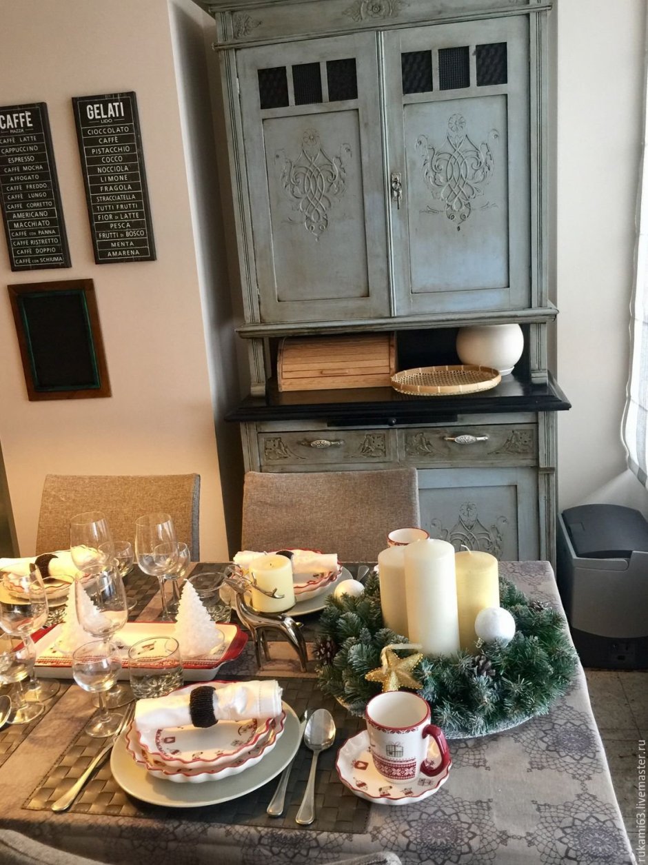 Буфет кухонный старинный