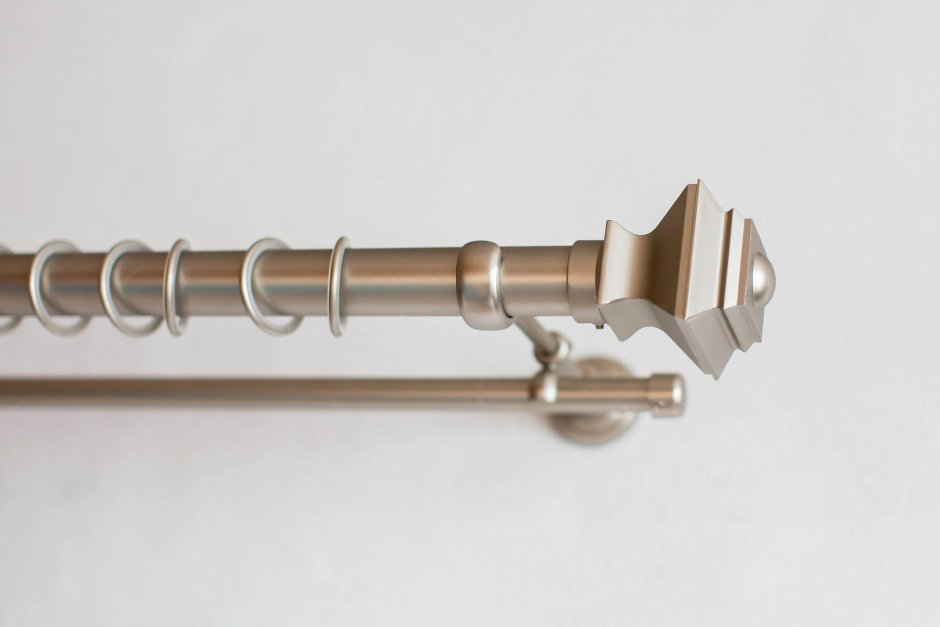 Алюминиевый карниз 2х-рядный 2апц