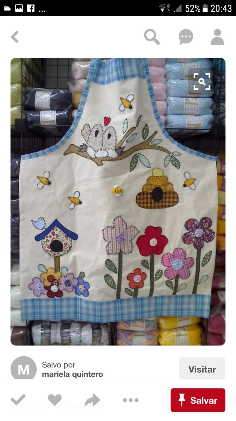 Фартук пэчворк