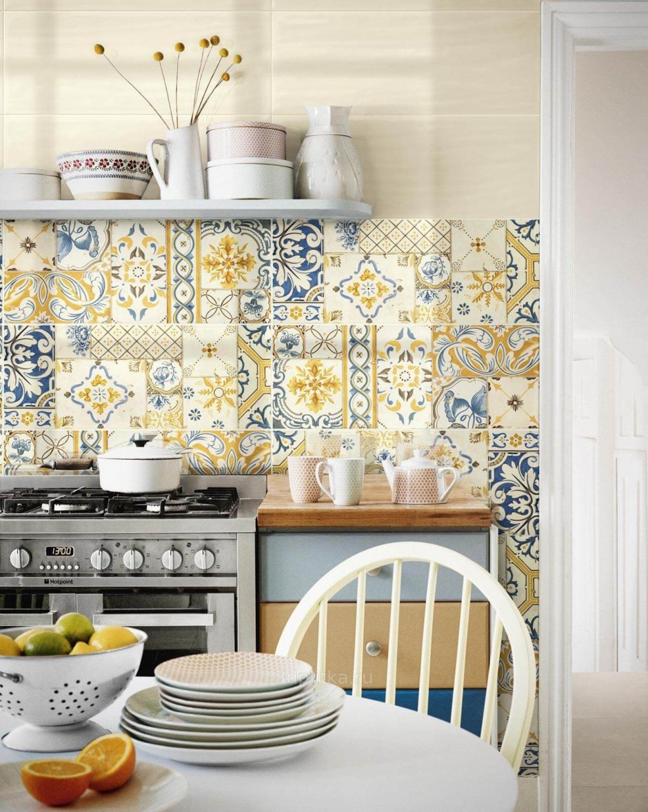 Фартук из лоскутков