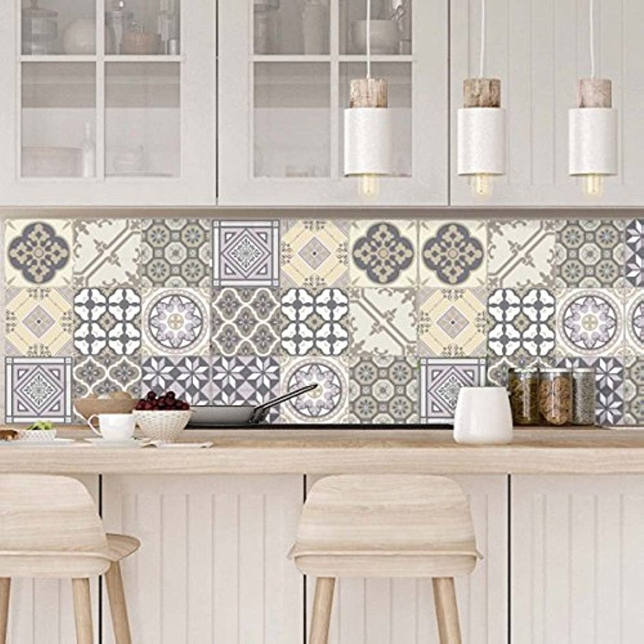 Фартук для кухни в стиле Сканди