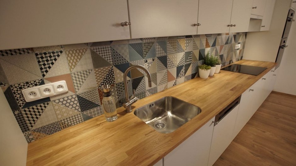 Средиземноморский интерьер изразцы