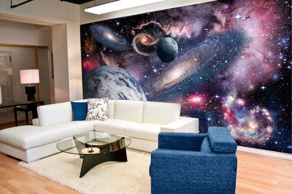 Детская комната в стиле космос