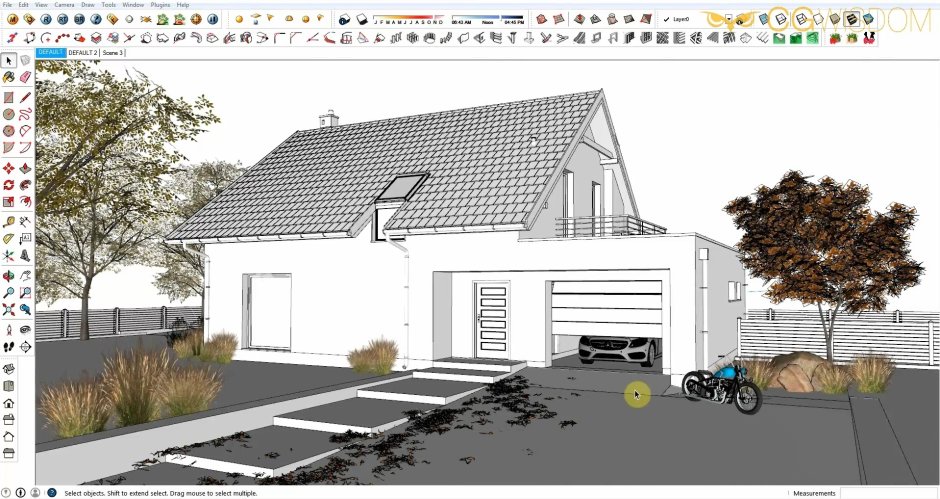 Sketchup визуализация программа